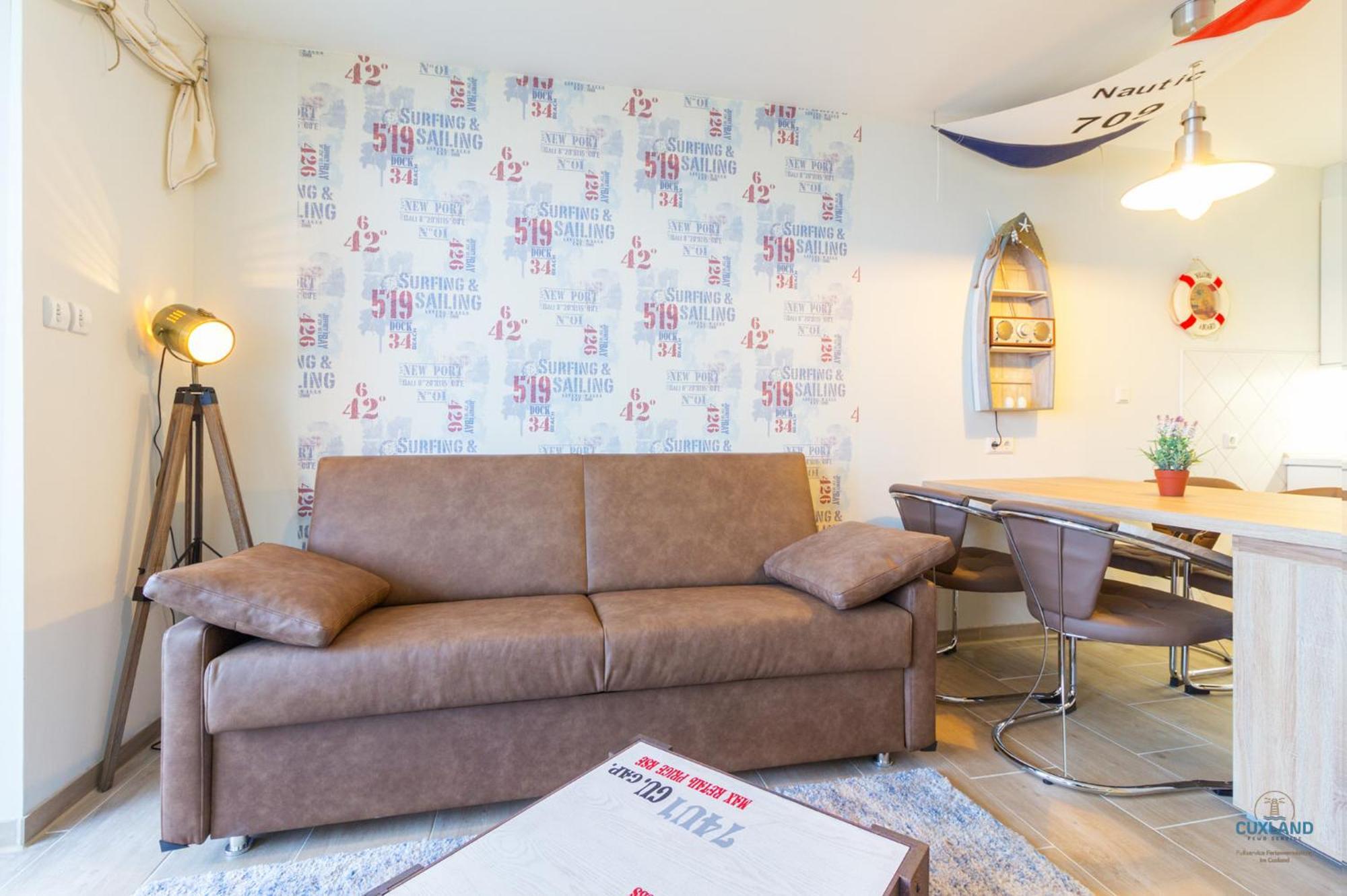 Urlaub Mit Seesicht Haus Nautic Whg.709 Cuxhaven Buitenkant foto